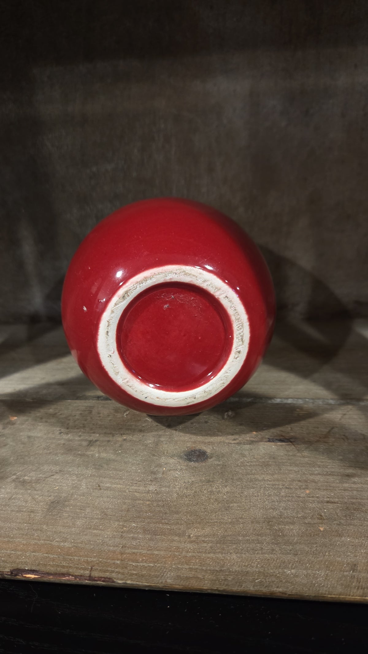 Red Apple, Jar, Candle Holder, Metal Stem, Leaf, Country, Cottagecore, Kitsch