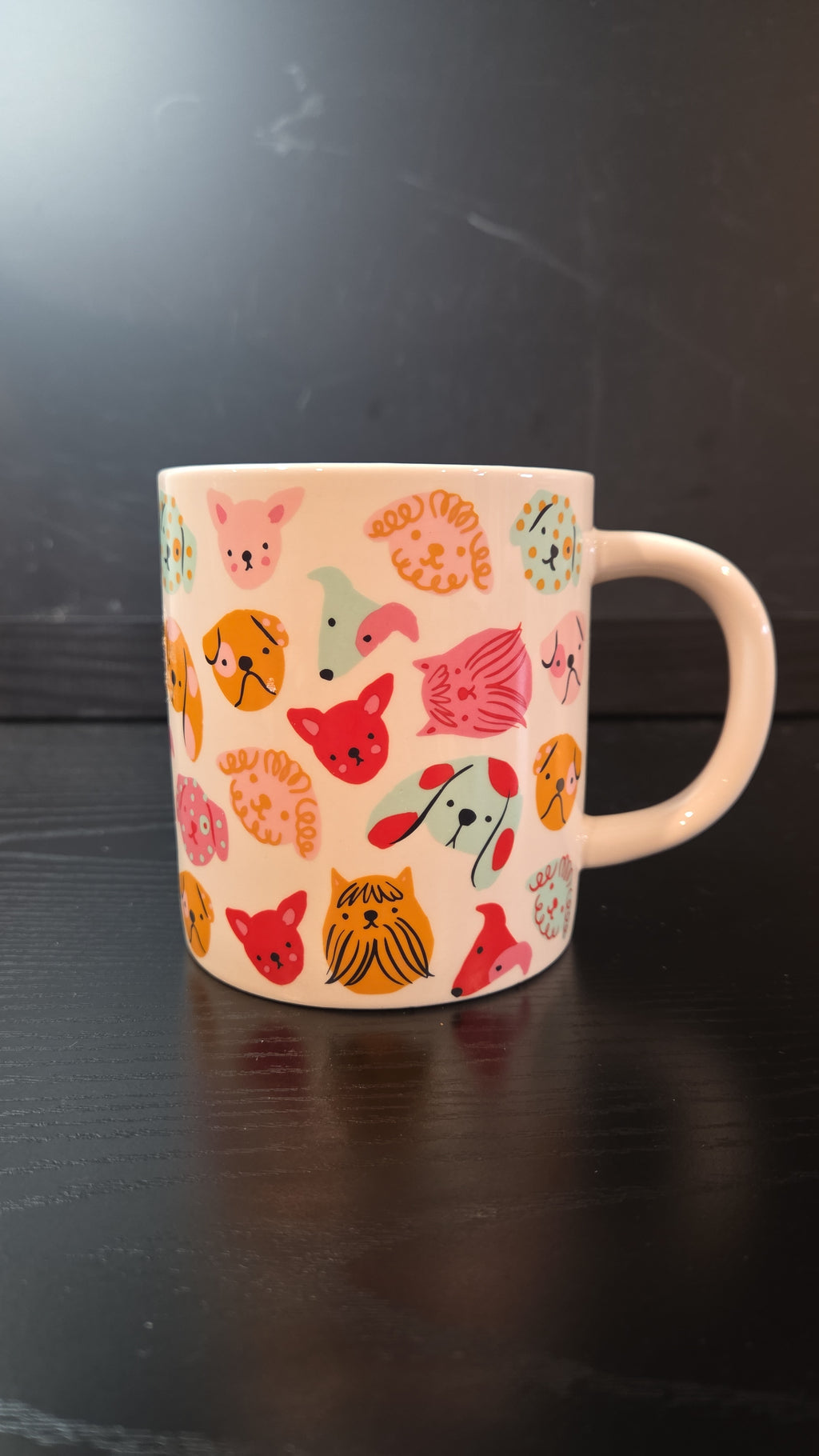 Dog Person Mug, Pups, Puppies, Doggos, Faces, Parker Lane, Pastels, Humor, Coffee, Tea, Breakfast