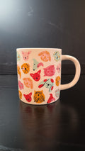 Dog Person Mug, Pups, Puppies, Doggos, Faces, Parker Lane, Pastels, Humor, Coffee, Tea, Breakfast