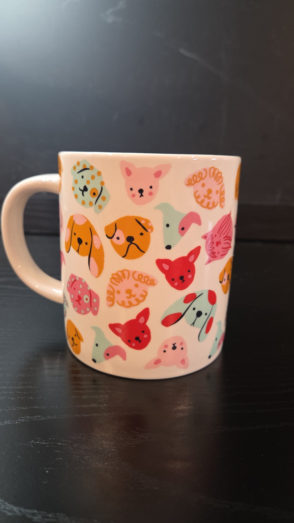 Dog Person Mug, Pups, Puppies, Doggos, Faces, Parker Lane, Pastels, Humor, Coffee, Tea, Breakfast