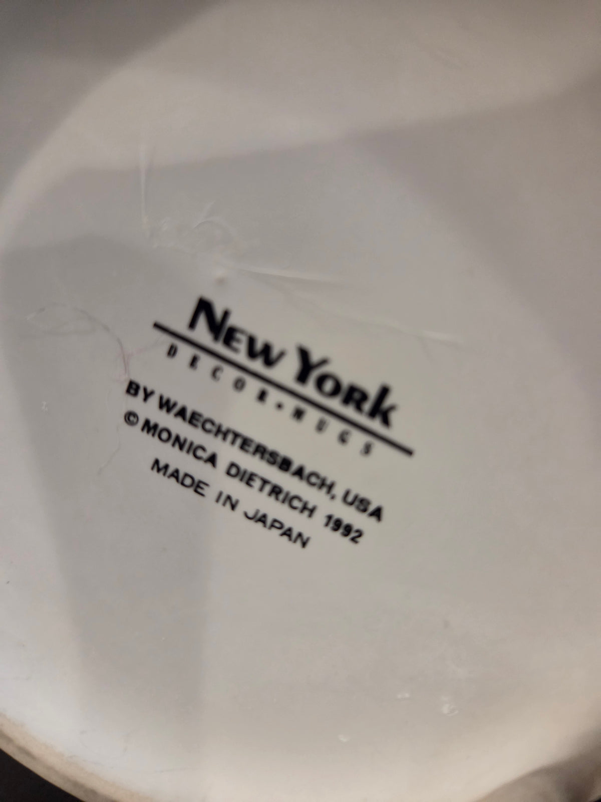New York Mug, Waechtersbach, Made In Japan, Art Deco, Chrysler Building, Cabaret, Stars, Fans, Kitsch